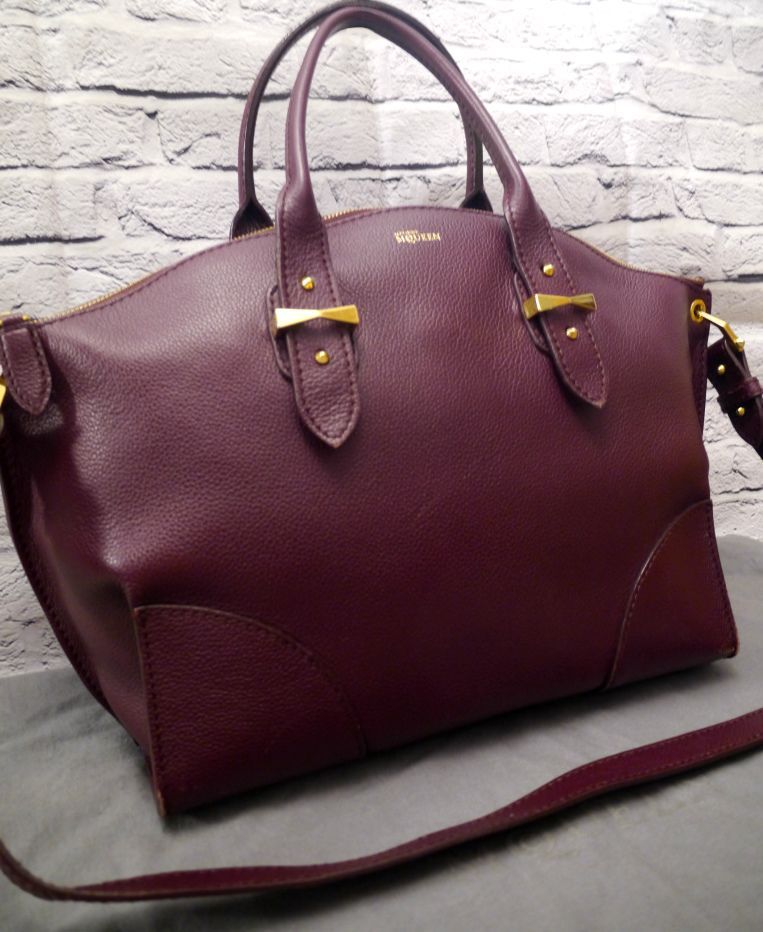 美品24万◇アレキサンダーマックイーン レジェンド M 2way レザー  