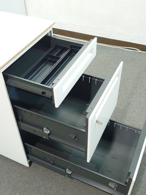 延長デスク サイドワゴン