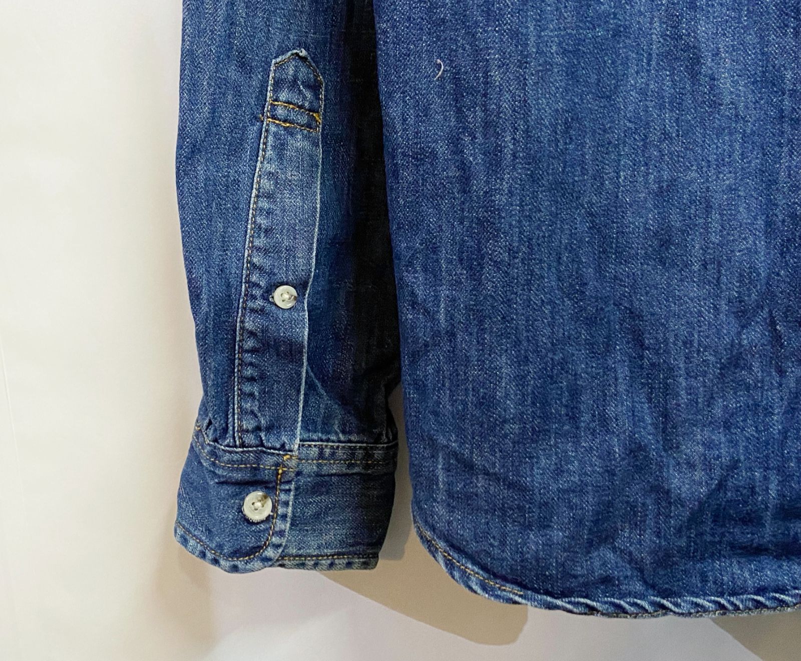 J.CREW｜ジェイクルー デニム ボタンダウン 長袖シャツ - メルカリ