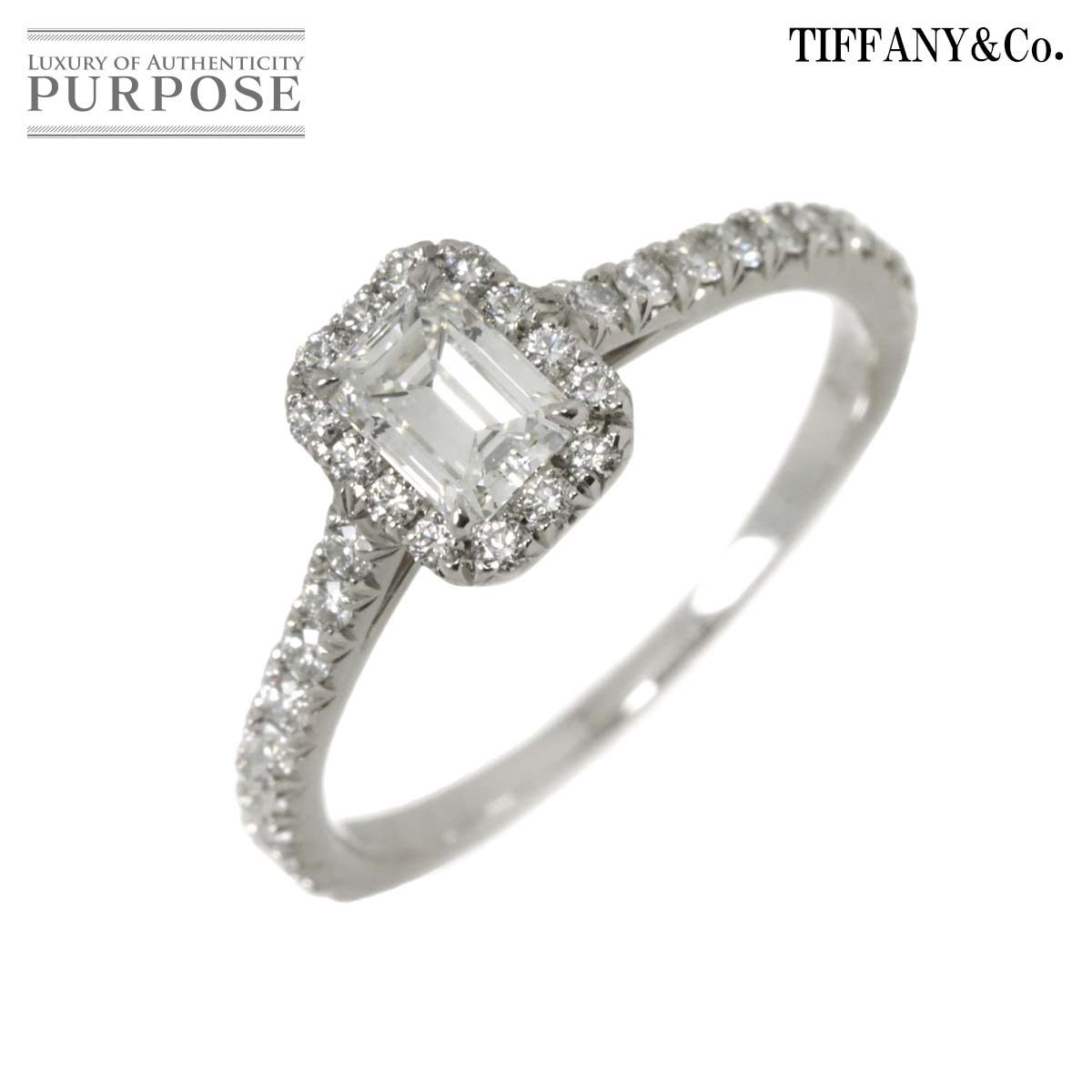 ティファニー TIFFANY&CO. ソレスト ダイヤ 0.33ct G/VVS2 7号 リング