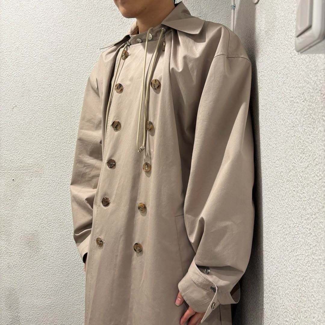 NEU_IN ニューイン SHIRRING NECK TRENCH LONG COAT トレンチコート 【表参道t】 - メルカリ