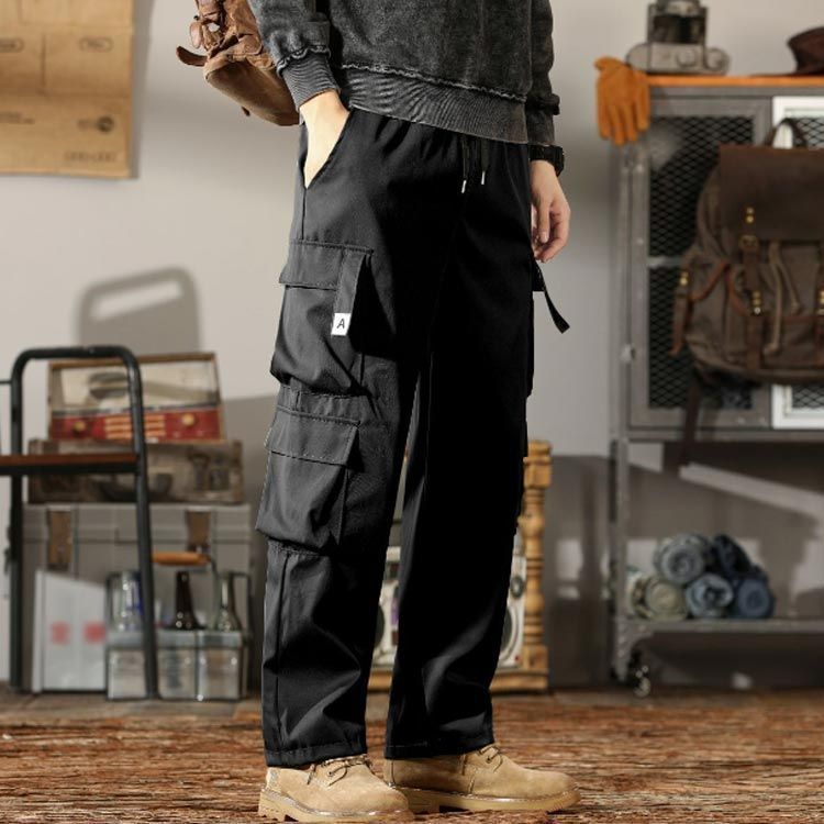 カーゴパンツ メンズ ゆったり ミリタリー ロングパンツ スウェットパンツ ボトムス 無地 チノパン ジョガーパンツ 作業着 2021秋冬新作 カーゴパンツ メンズ ゆったり ミリタリー ワークパンツ