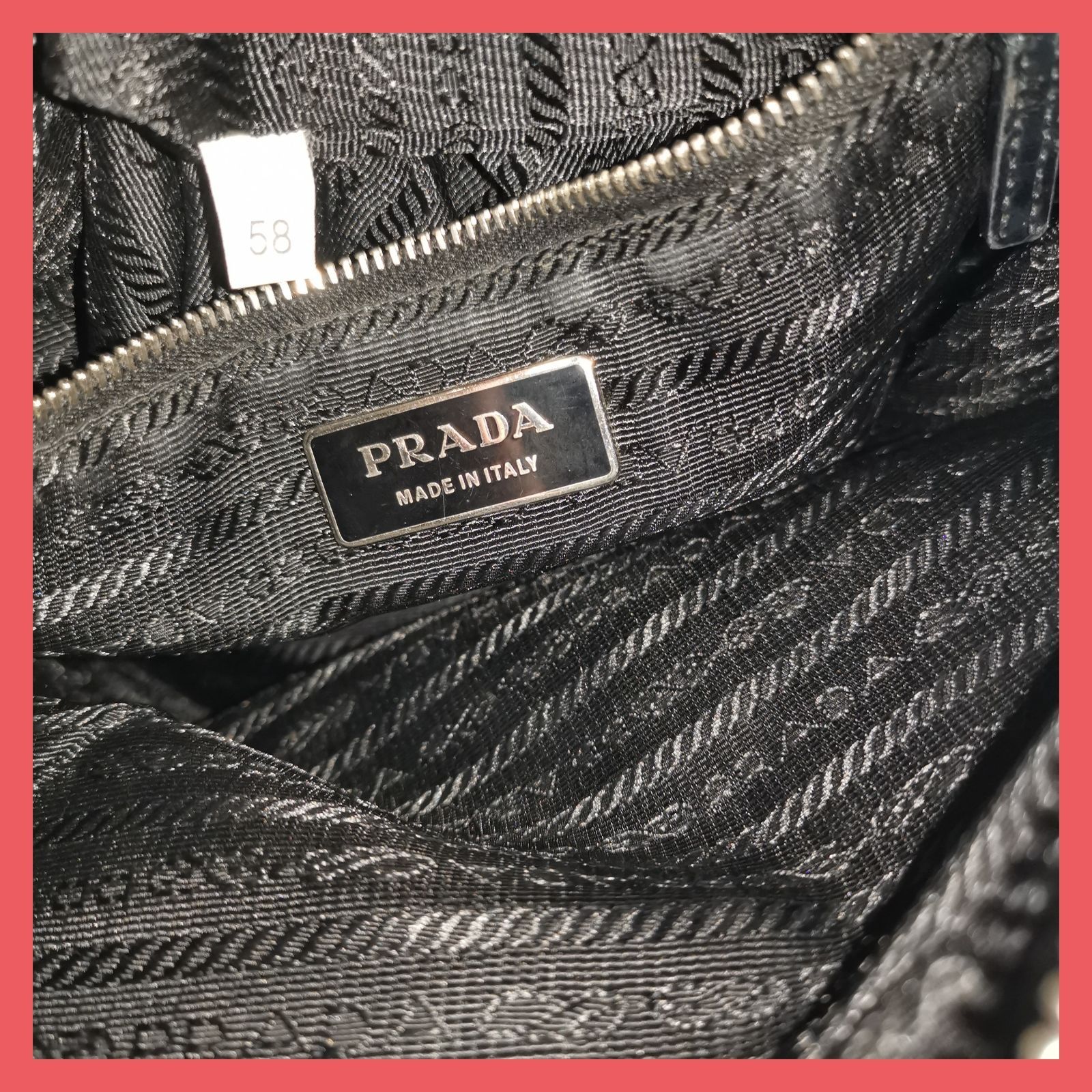 正規品】プラダPRADA 大きめサイズ斜めがけショルダーバッグ 黒 ポコノ