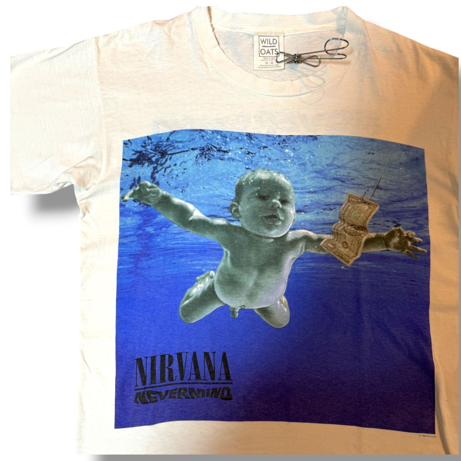 90s NIRVANA NEVERMIND 1992 Tシャツ Mサイズ ニルヴァーナ ネバー