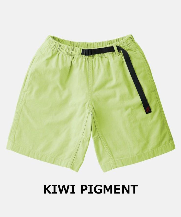 グラミチ ハーフパンツ レディース キウイピグメント G-SHORT ピグメントダイ G4SW-P125 ハーフパンツ ショートパンツ