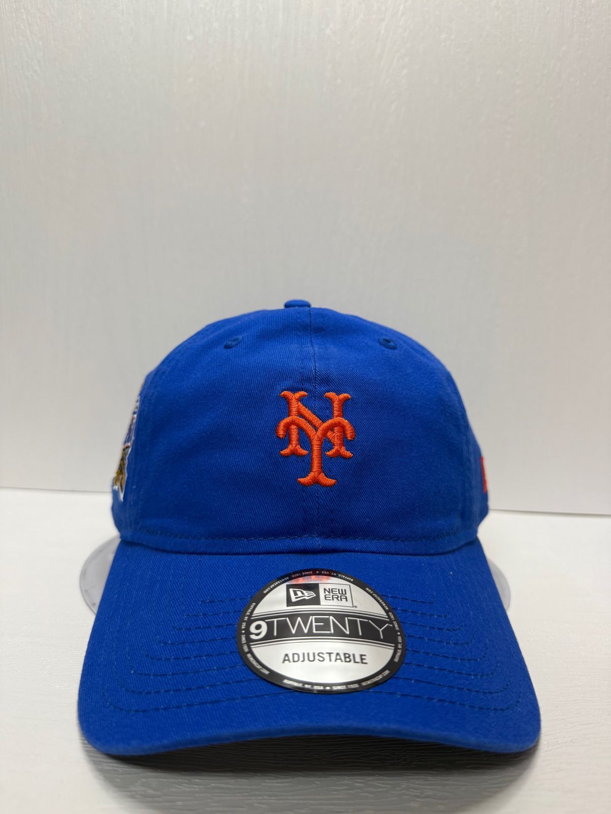 Newera ニューヨークメッツ 40thアニバーサリー 9twenty ストラップバックキャップ ブルーカラー