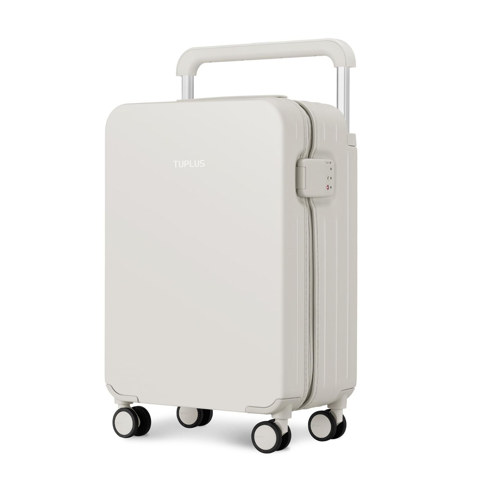 TUPLUS スーツケース キャリーバッグ 機内持込み 38L ホワイト TUPLUS スーツケース キャリーバッグ 機内持込み 38L ホワイト