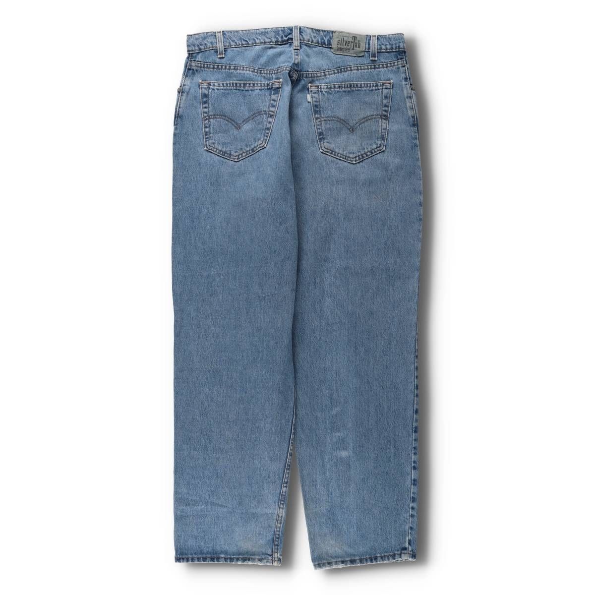 古着 90年代 リーバイス Levi s SILVER TAB シルバータブ LOOSE ルーズ テーパードデニムパンツ メンズw37相当 evb031022