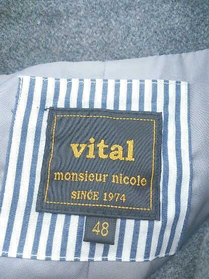 Vital MONSIEUR NICOLE ヴィタル ピーコート E 14736 - メルカリShops