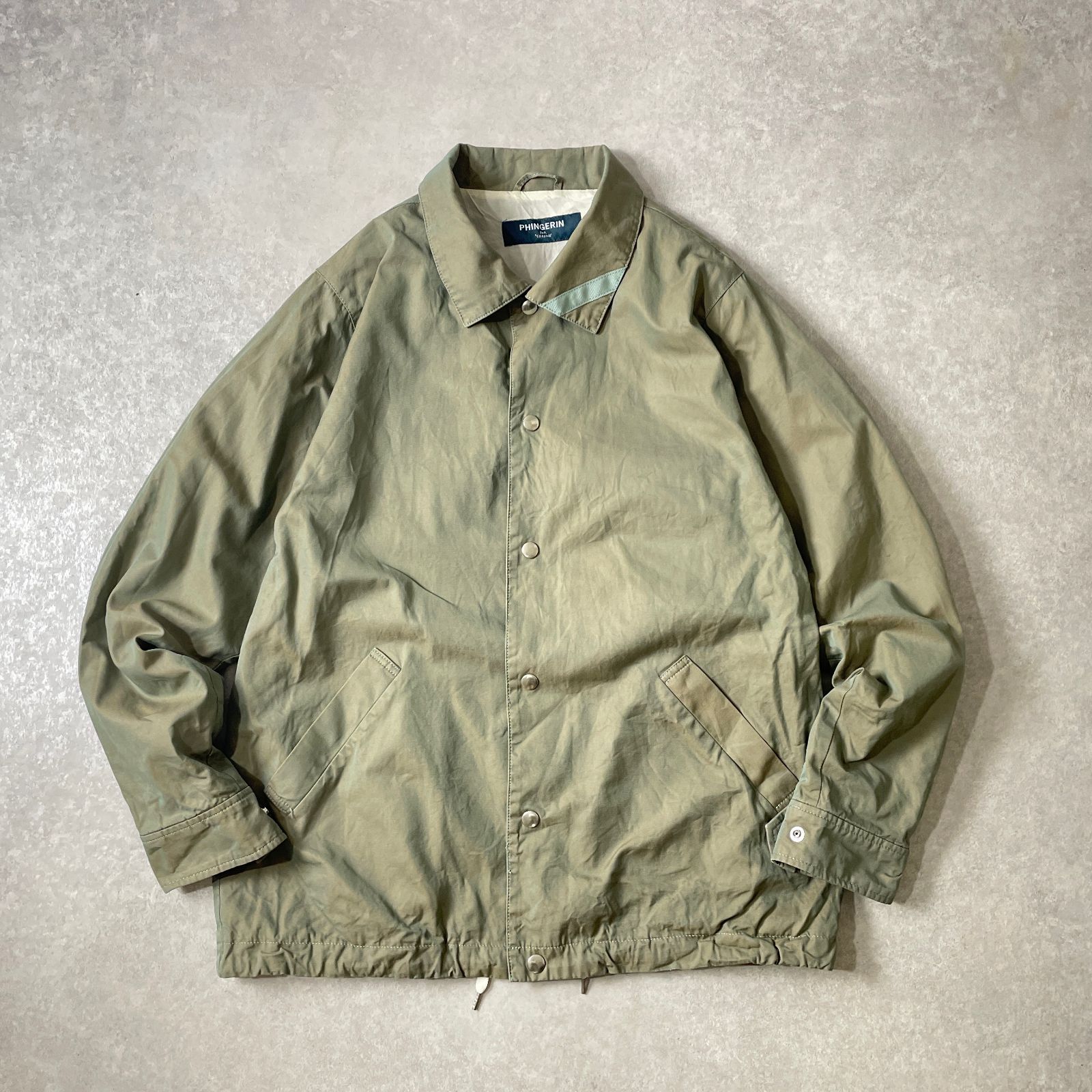 定価3.5万 PHINGERIN コーチ ジャケット フィンガリン - メルカリ