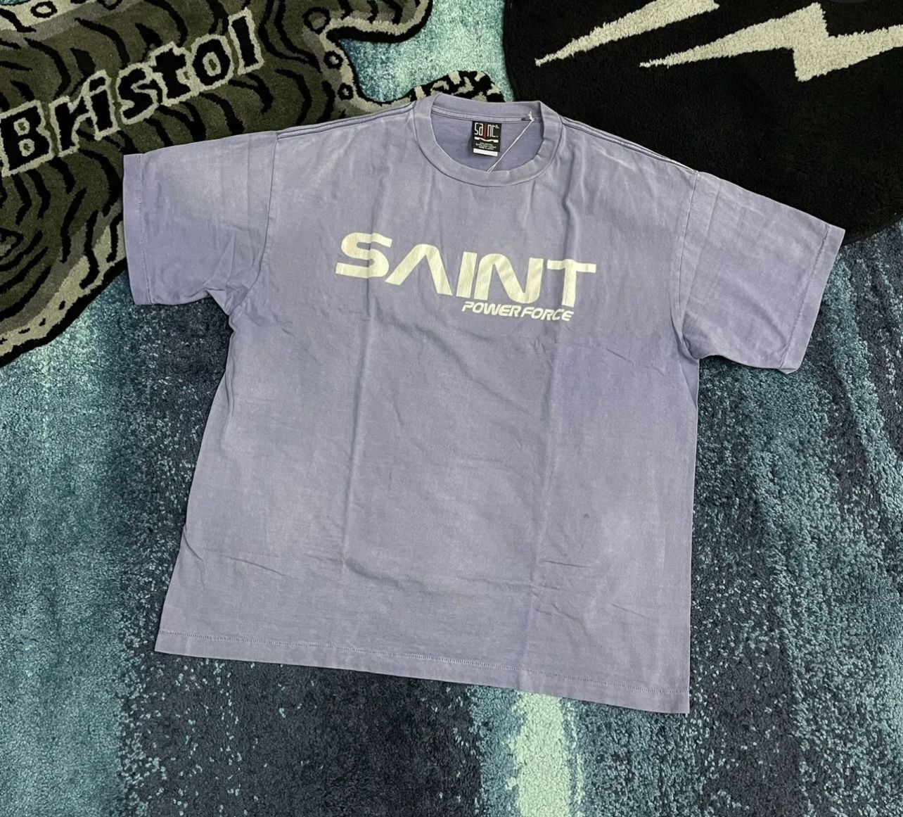 SAINT Michael Ss Tee M6 Navy Nvy セントマイケル tee Tシャツ 男女兼用 18