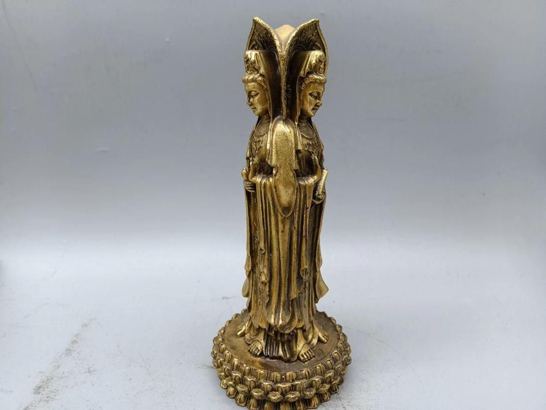 銅細工 仏像 彫刻 箱包 装飾品 工芸品 美術品 置物 銅細工 阿弥陀仏像 密教三宝仏 小仏像 装飾品 工芸品 美術品