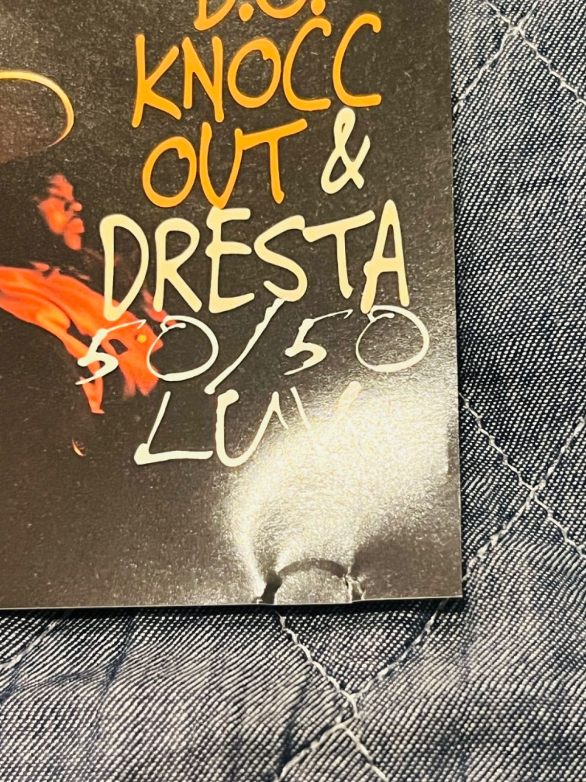 B.G. KNOCC OUT AND DRESTA 1995 PROMO CD RAP 50/50 LUV SINGLE