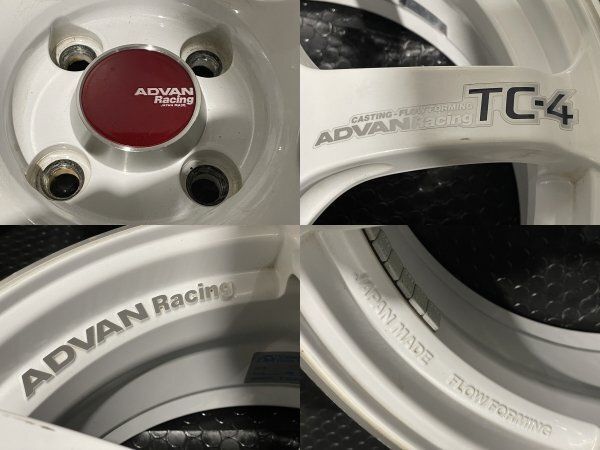 YOKOHAMA ADVAN Racing TC-4 TC4R アドバンレーシング 17インチ 4本 7J 