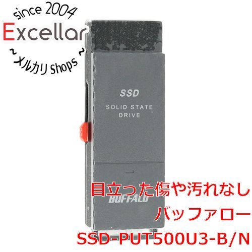 BUFFALO SSD-PUT500U3-BKC 500GB BUFFALO 外付けSSD SSD-PUT500U3-BKC