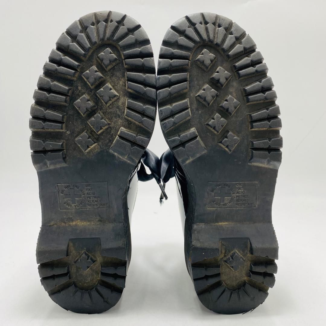 Dr.Martens HOLLY 厚底 UK4 エナメル リボン Dr.Martens HOLLY 厚底 UK4 エナメル リボン 靴