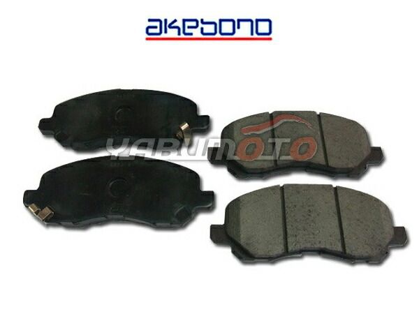 RVR GA4W H23/10～ フロント ブレーキパッド 前 アケボノ 国産 純正同等 三菱 AN-650WK 送料無料