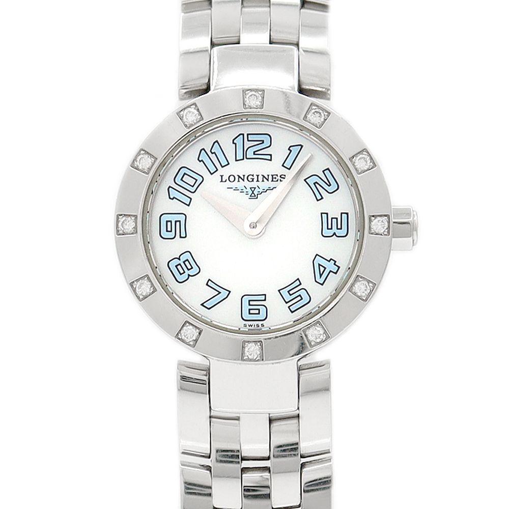ロンジン L5.174.0 ドルチェビータ ダイヤベゼル レディース クォーツ