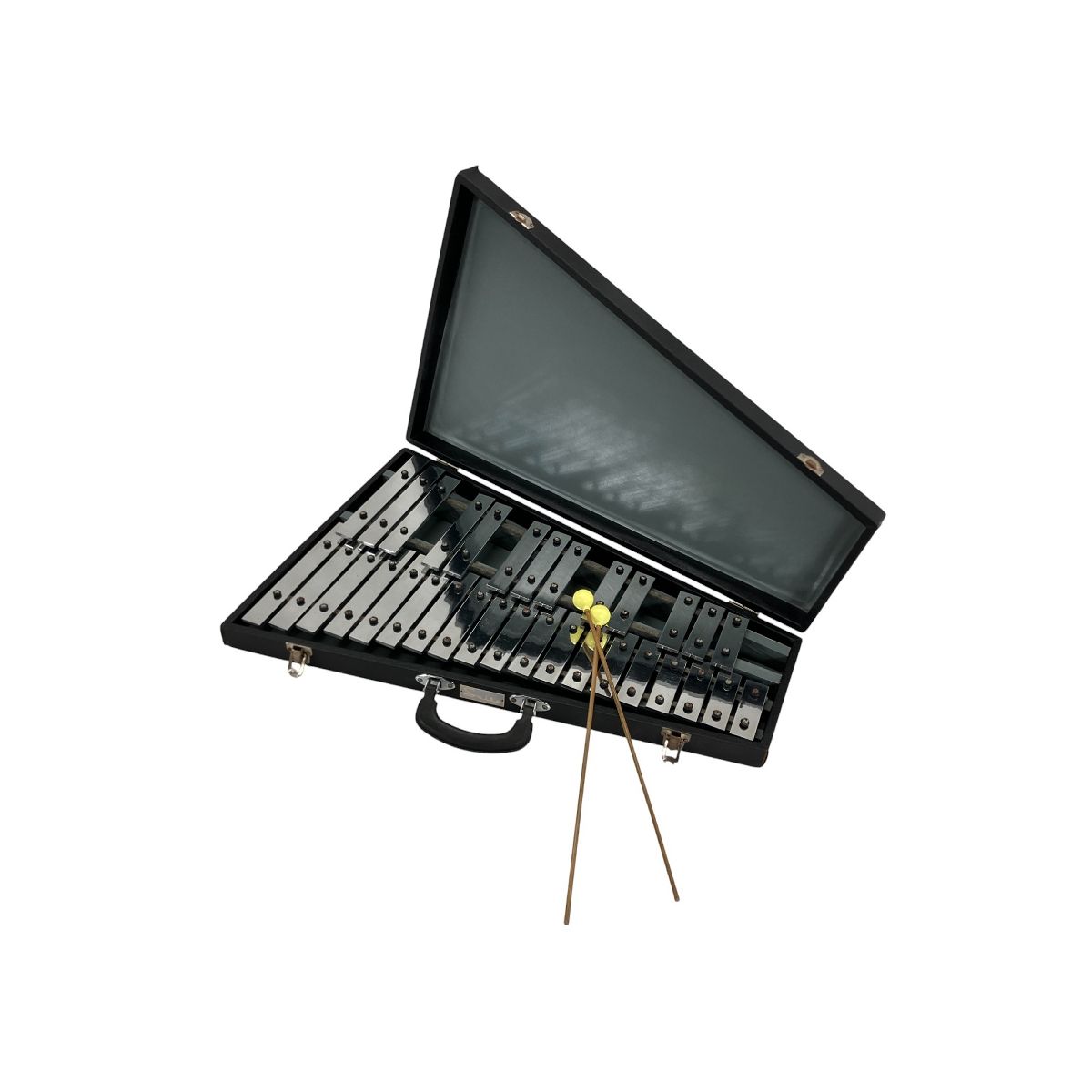 Saito 鉄琴 32鍵 卓上鉄琴 ハードケース内蔵型 楽器 さいとう W10456884