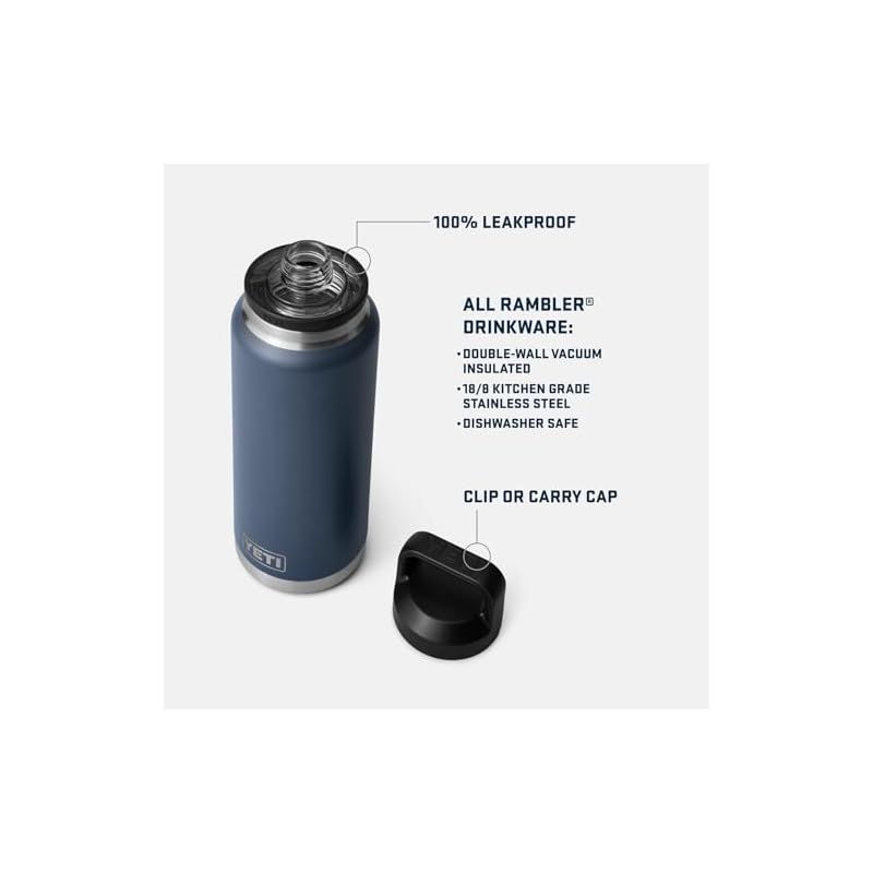 限定商品＆豊富な品揃え。 ♥品 YETI イエティ ランブラー 36オンスボトル 真空断熱 ステンレススチール チャグキャップ付き 1 翌日配送、数量限定 。