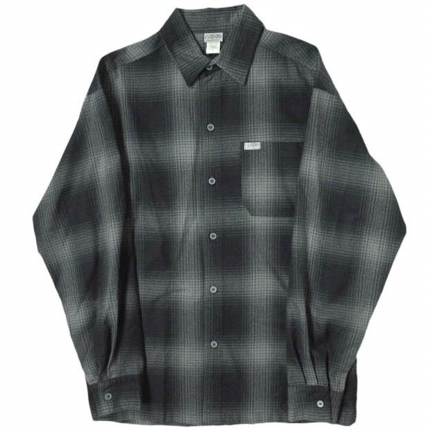 CalTop キャルトップ アメリカ製 OMBRE CHECK L/S SHIRTS オンブレ