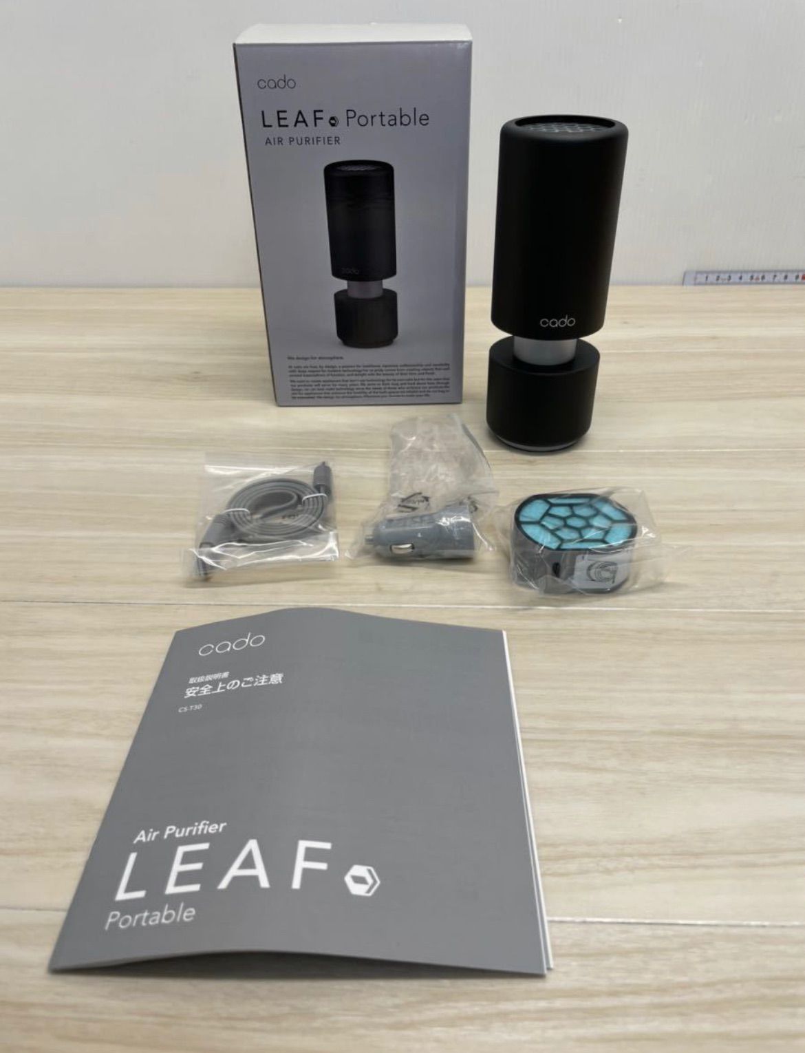 cado LEAF Portable AIR PURIFIER 空気清浄機 - 冷暖房/空調