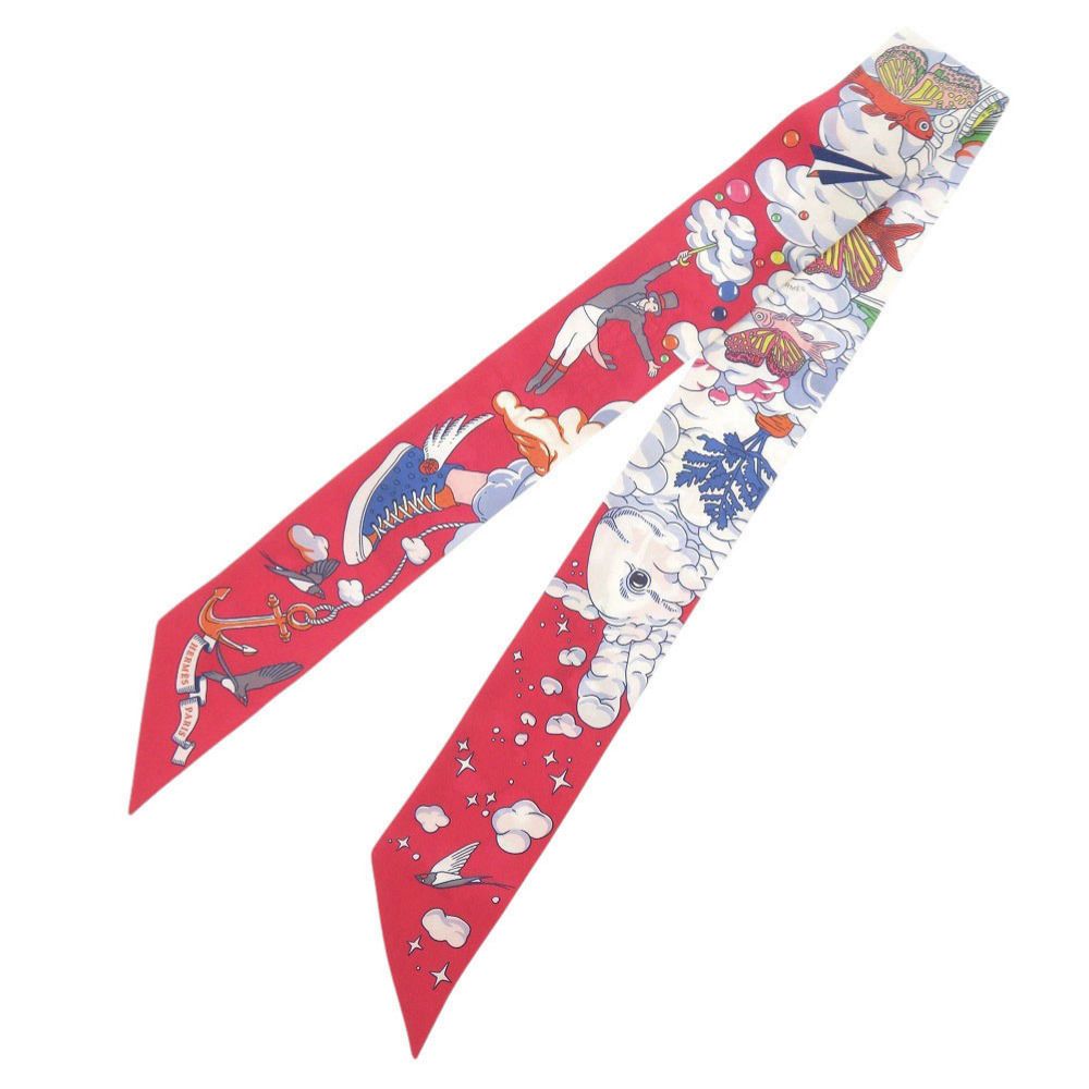 美品！　エルメス　ツイリー　ベージュ系　2017年 楽天市場】≪新品≫ エルメス ツイリー エクスリブリス ベージュ