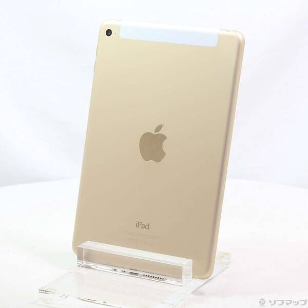 品〕 iPad 高品質 mini 4 32GB ゴールド MNWG2J／A auロック解除SIM