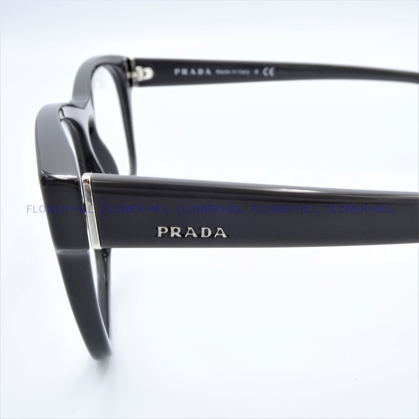 PRADA プラダ メガネ フレーム VPR09X 516 ブラック セルフレーム イタリア製 メンズ レディース - メルカリ