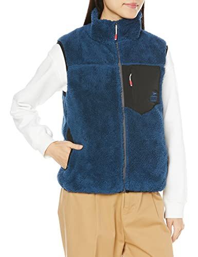 ブルー_WL [チャムス] レディースベスト Bonding Fleece Vest Blue WL