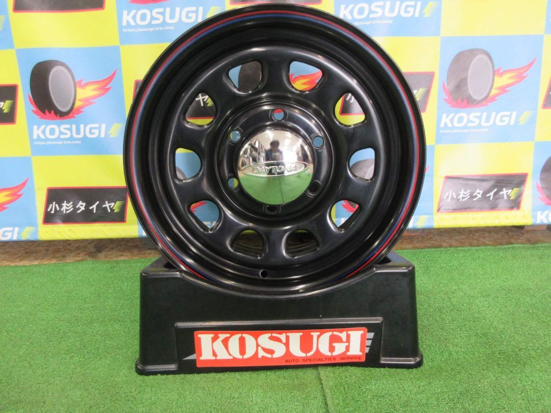 15インチ ホイール デイトナ 6.5-15 6H139.7 35 ハイエース など S23 大和店