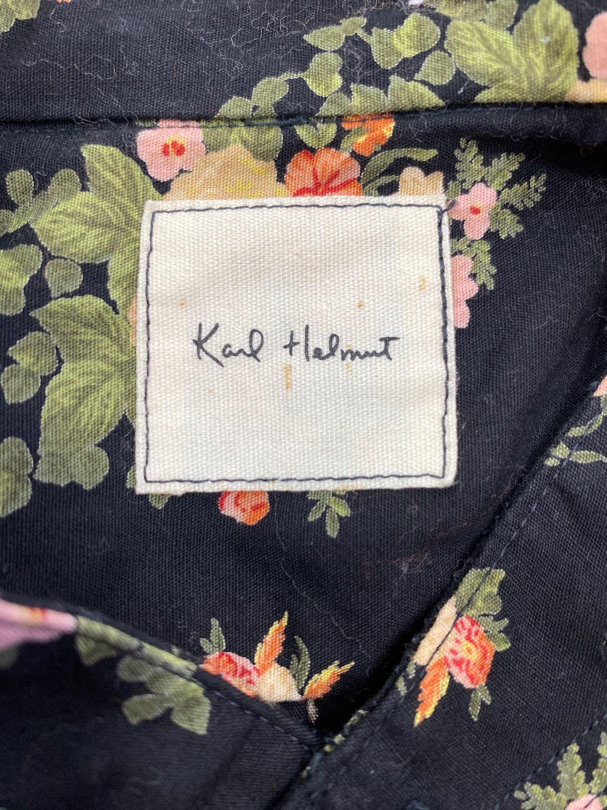 カールヘルム ハロウィン柄 長袖シャツ カールヘルム Karl Helmut