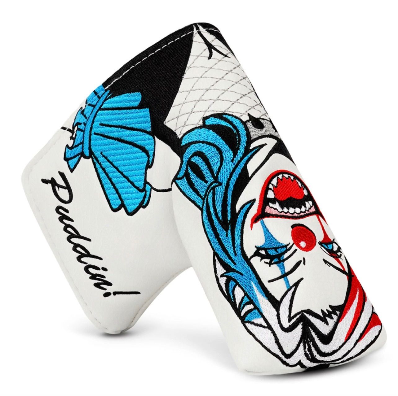 超レア！大和重工 DDパター ヘッドカバー付き BIG CRAZY ゴルフパターカバー マグネット ピンタイプ ブレード