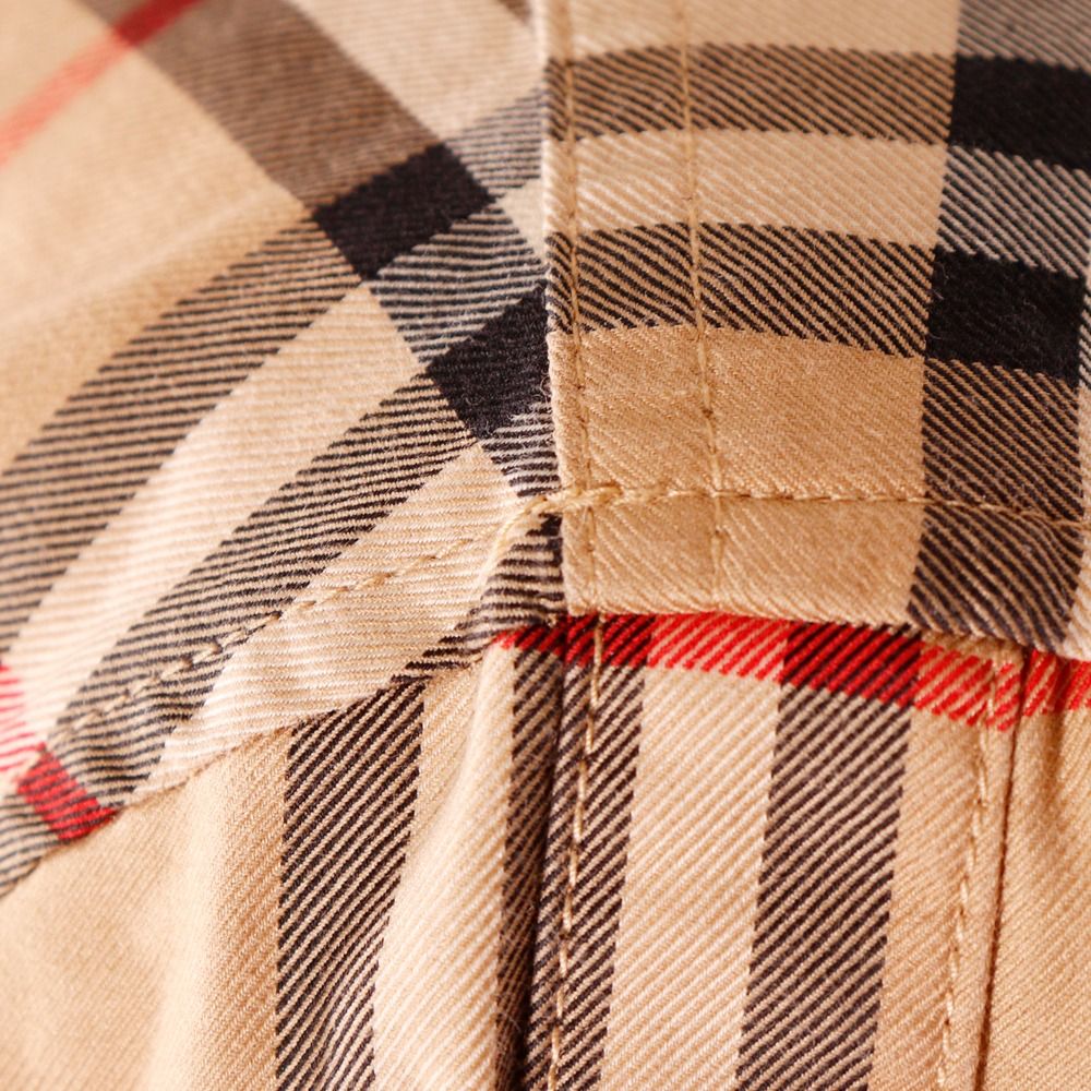 ハーフボタンワンピース ノバチェック