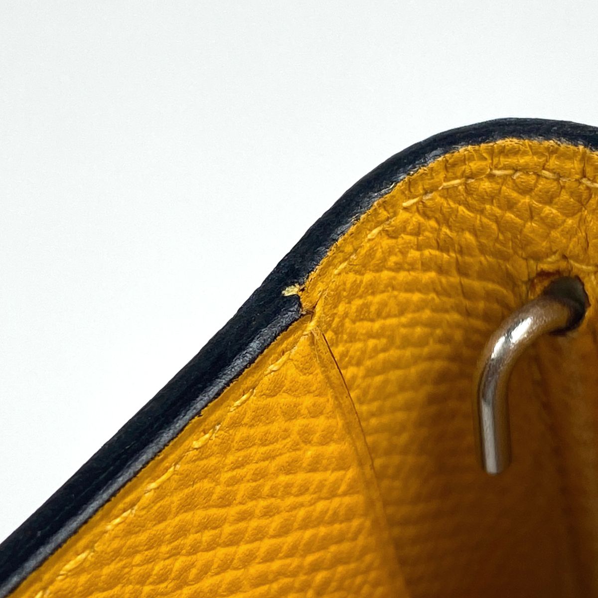 エルメス HERMES アジェンダPM B刻印 ブラック シルバー金具  