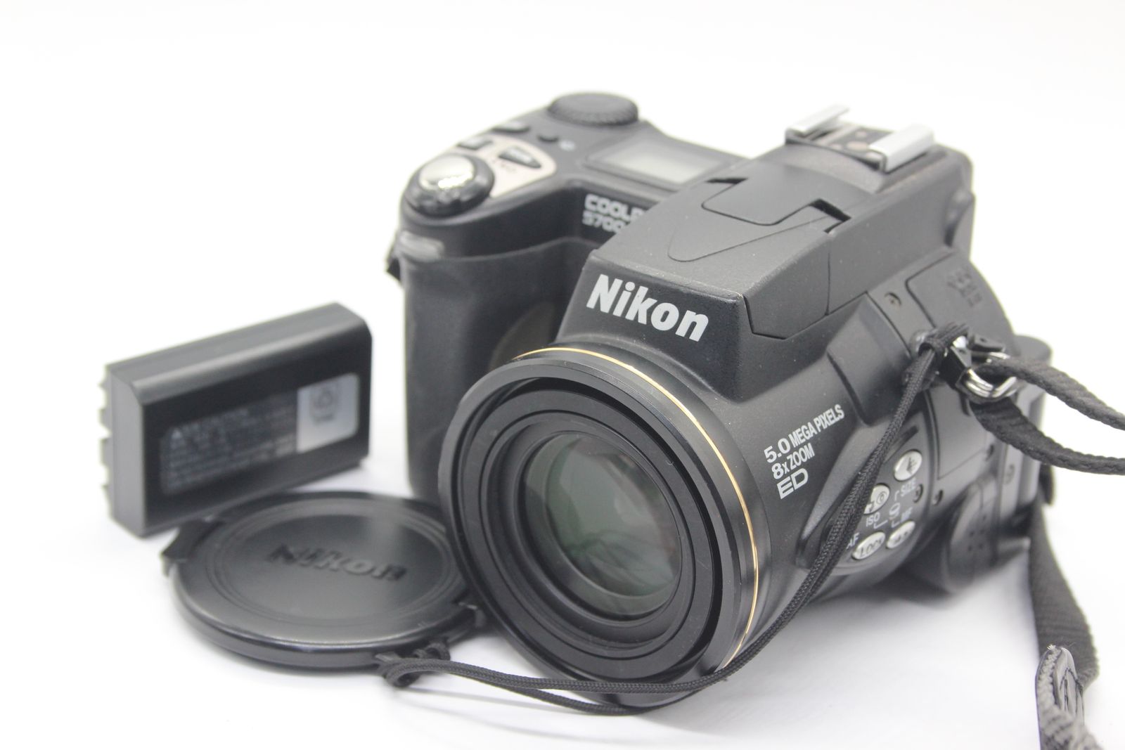 返品保証】 ニコン Nikon Coolpix E5700 8x Zoom ED バッテリー付き 