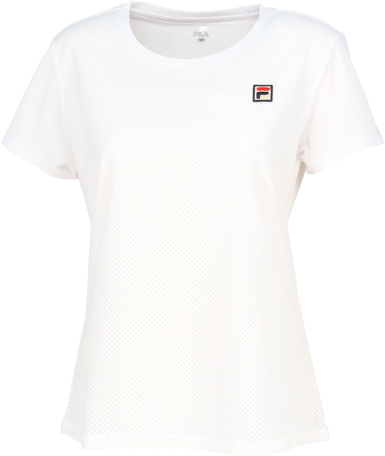 フィラ FILA テニス ゲームシャツ EL0058 01Z ホワイト