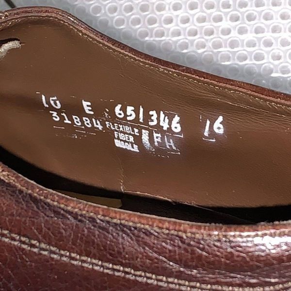 60s-70s/ビンテージ☆フローシャイム/Florsheim☆サイズ10E 27.5-28.0