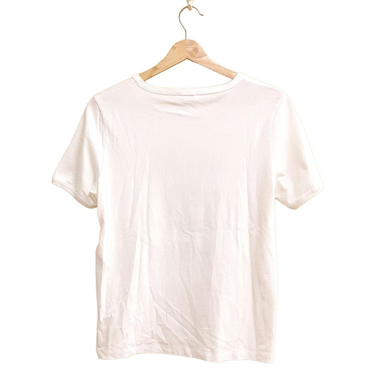 CELINE セリーヌ 半袖Tシャツ サイズM レディース - 2X80D671Q01MA 白×ネイビー アンカー USTAUSTRALIA_COM_AU