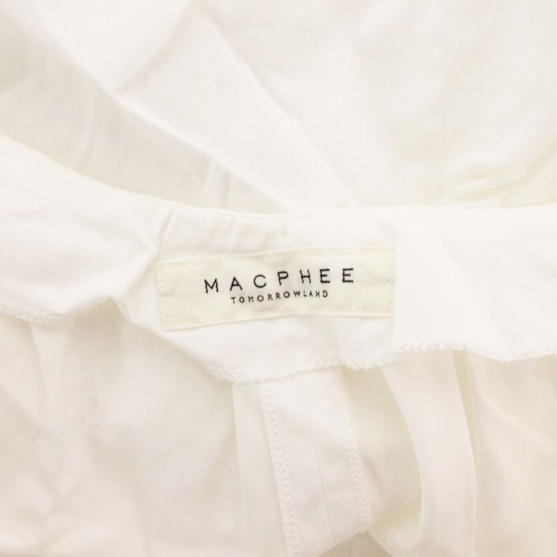 新品未使用】トゥモローランド マカフィー MACPHEE 白ブラウス