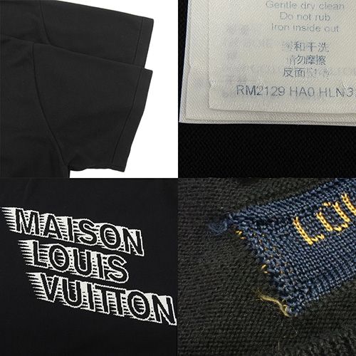 【ロープ柄のLVロゴ☆お洒落】Louis Vuitton★ニットトップ louis-vuitton--