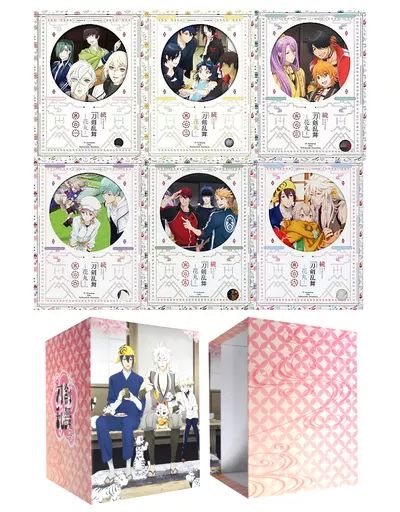中古】アニメDVD 続 刀剣乱舞 -花丸- 初回生産限定版 全6巻セット