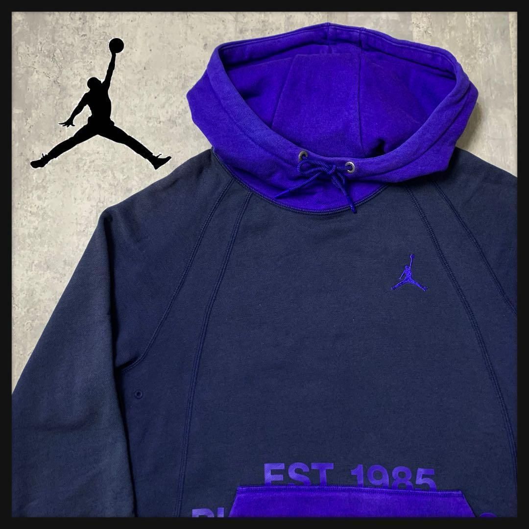 【入手困難】エアジョーダン刺繍ワンポイントロゴ　希少　パーカー　即完売モデル 最高デザインエアジョーダン パーカー 刺繍ロゴ 希少カラー ワン