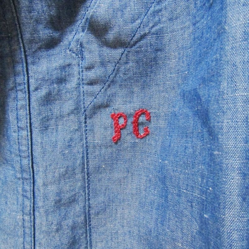 Porter Classic ポータークラシック 長袖シャンブレーシャツ
