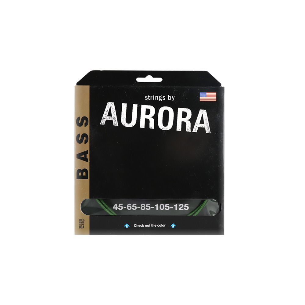 Aurora オーロラ 5弦ベース弦 45-125 -緑