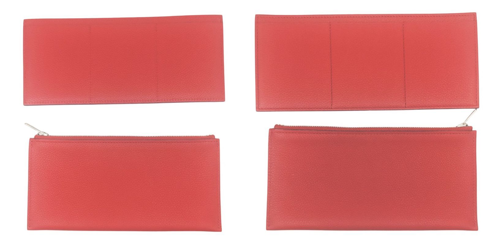 中古】HERMES エルメス パッサン ロング 二つ折り 長財布 財布 レザー  