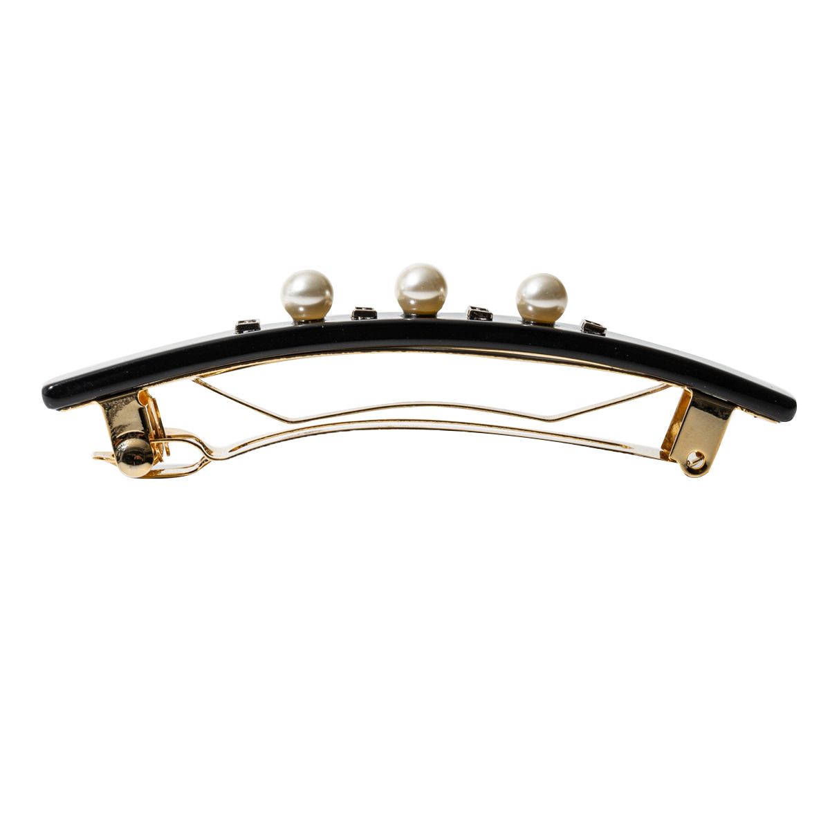 ALEXANDRE DE PARIS バレッタ AA8 17621 06 N NOIR ブラック アレクサンドル ドゥ パリ ALEXANDRE DE PARIS ヘアアクセサリー