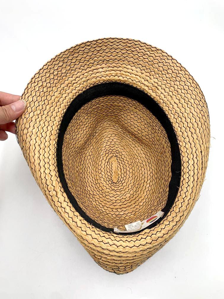 CA4LA　カシラ　中折れハット　天然草(ラフィア)　約58cm CA4LA ハット メンズ レディース カシラ 帽子 バケットハット 中