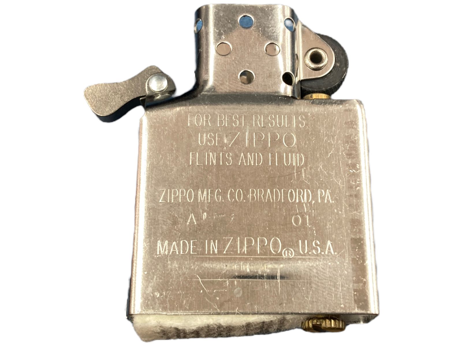 Zippo 2001年製 MADE in USA ジッポー ライター-connectedremag.com