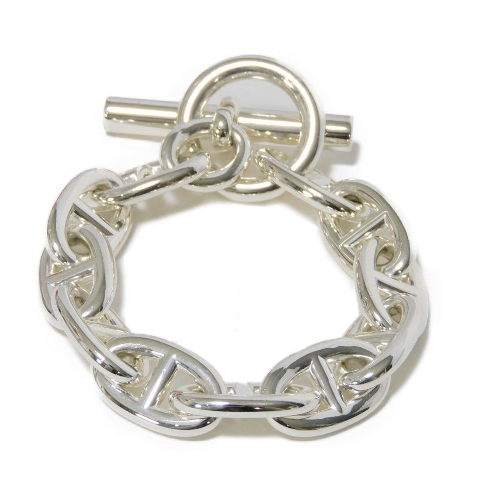 HERMES エルメス シェーヌダンクル TGM 現行 11コマ アンカーチェーン